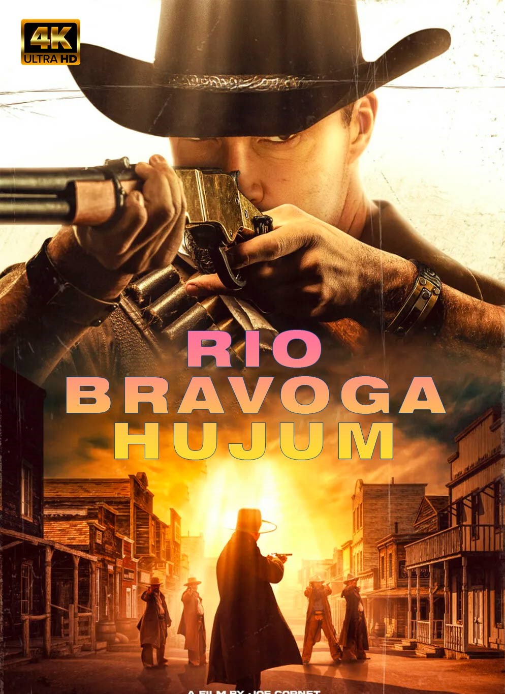 Rio Bravoga hujum / Rio Bravodagi otishma Uzbek tilida 2023 tarjima kino