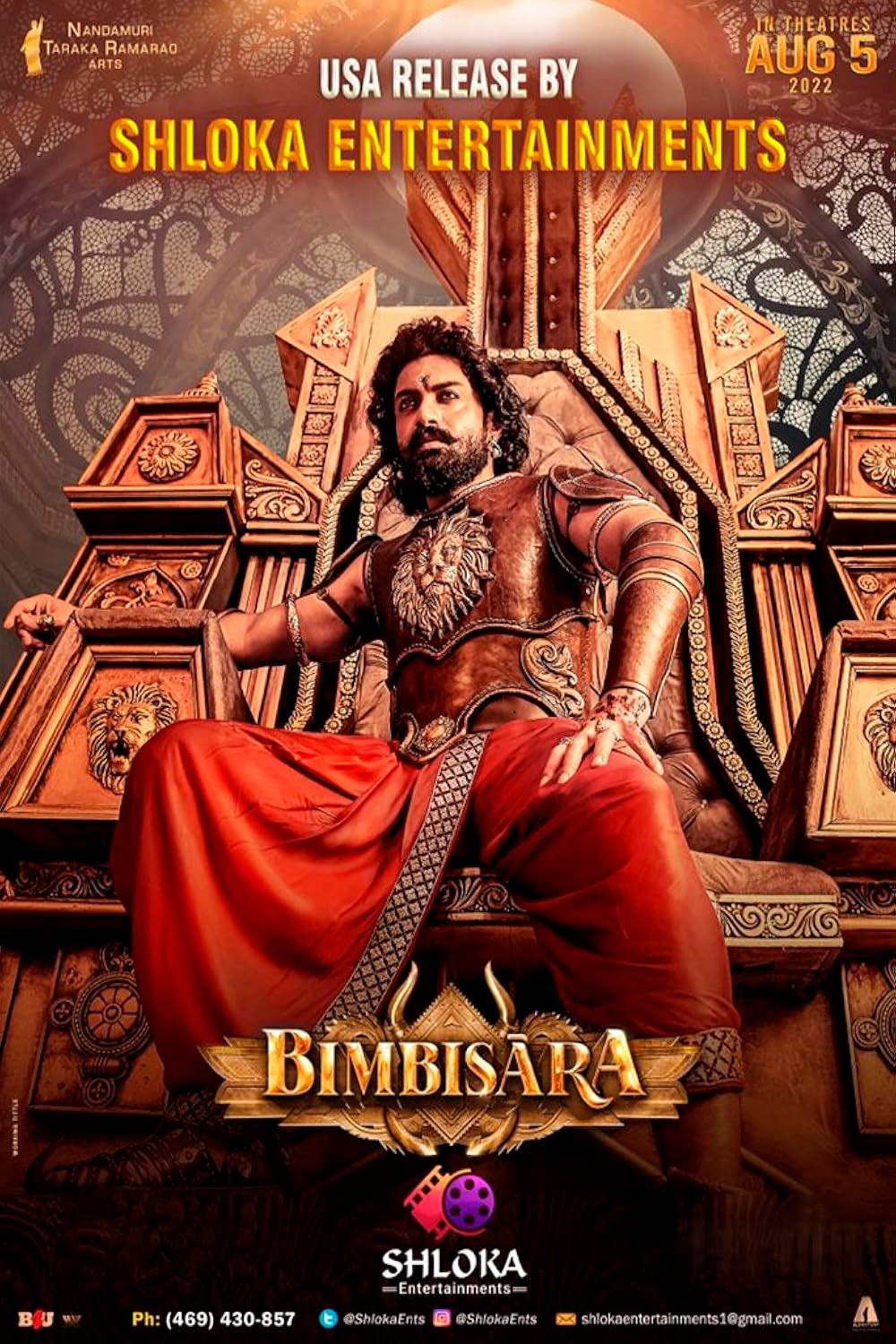 Hukmdor Bimbisara / Бимбисара Hind kino Uzbek tilida O'zbekcha 2022 tarjima kino Full HD tas-ix skachat