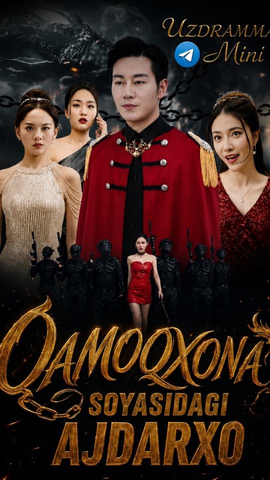 Qamoqxona soyasidagi ajdarxo 1-2-3-4-5-10-20-30-50-70-80 Qism drama koreya seriali uzbek tilida Barcha qismlar 2026 HD skachat