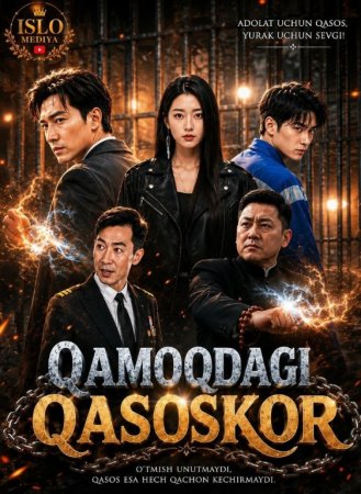 Qamoqdagi qasoskor 1-2-3-10-20-30-50-60-70-80-90 Qism drama koreya seriali uzbek tilida Barcha qismlar