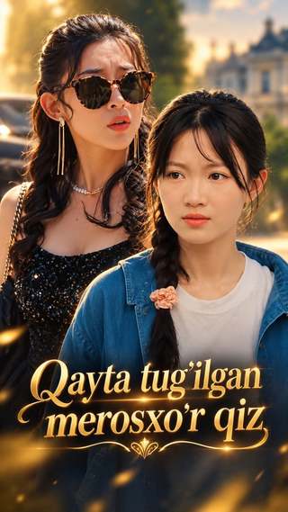 Qayta tug'ilgan merosxo'r qiz 1-2-3-4-5-10-20-30-50-60-70 Qism drama koreya seriali uzbek tilida Barcha qismlar 2026 HD